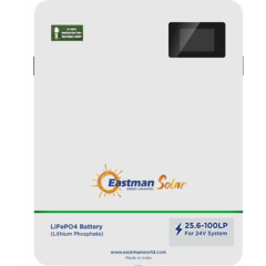 25.6V-100Ah Lityum Batarya Duvar Tipi 25.6V 100Ah